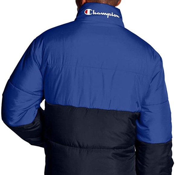 HP๐Menโs Champion Puffer Jacket sz large - Picture 5 of 5